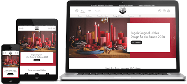 Engels Kerzen Mockup Iphone, Ipad und MacBook Engels Kerzen Mockup Iphone, Ipad und MacBook